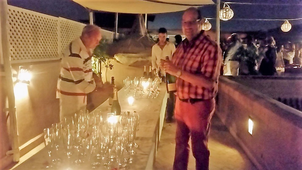 festa in un riad privatizzato Marrakech — spazio ricevimenti